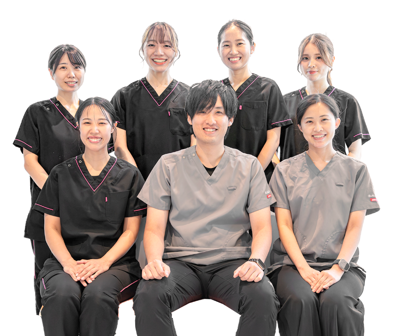 笑顔のスタッフたち